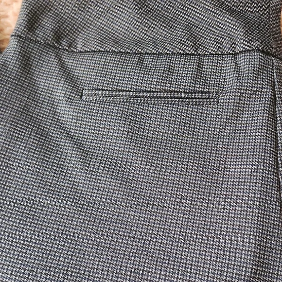 Dalia Gray Dress Pants with Subtle Pinstripe - Picture 3 of 7